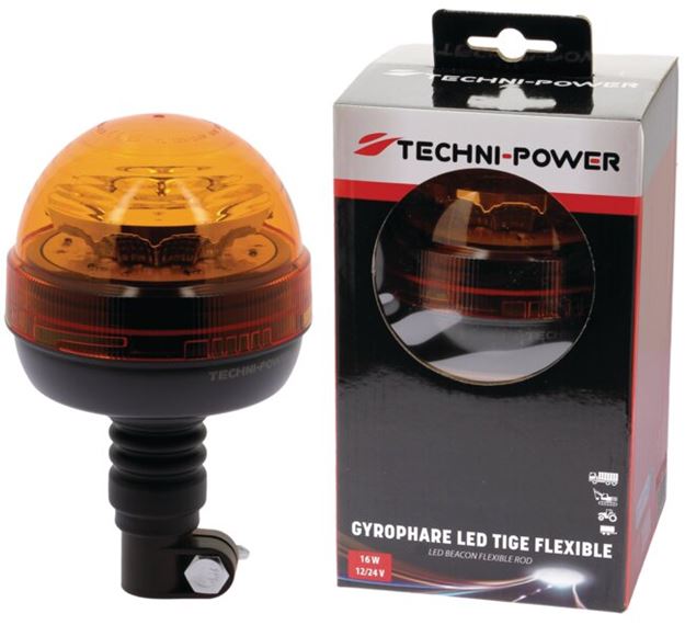 Image sur GYROPHARE LED FLEXIBLE